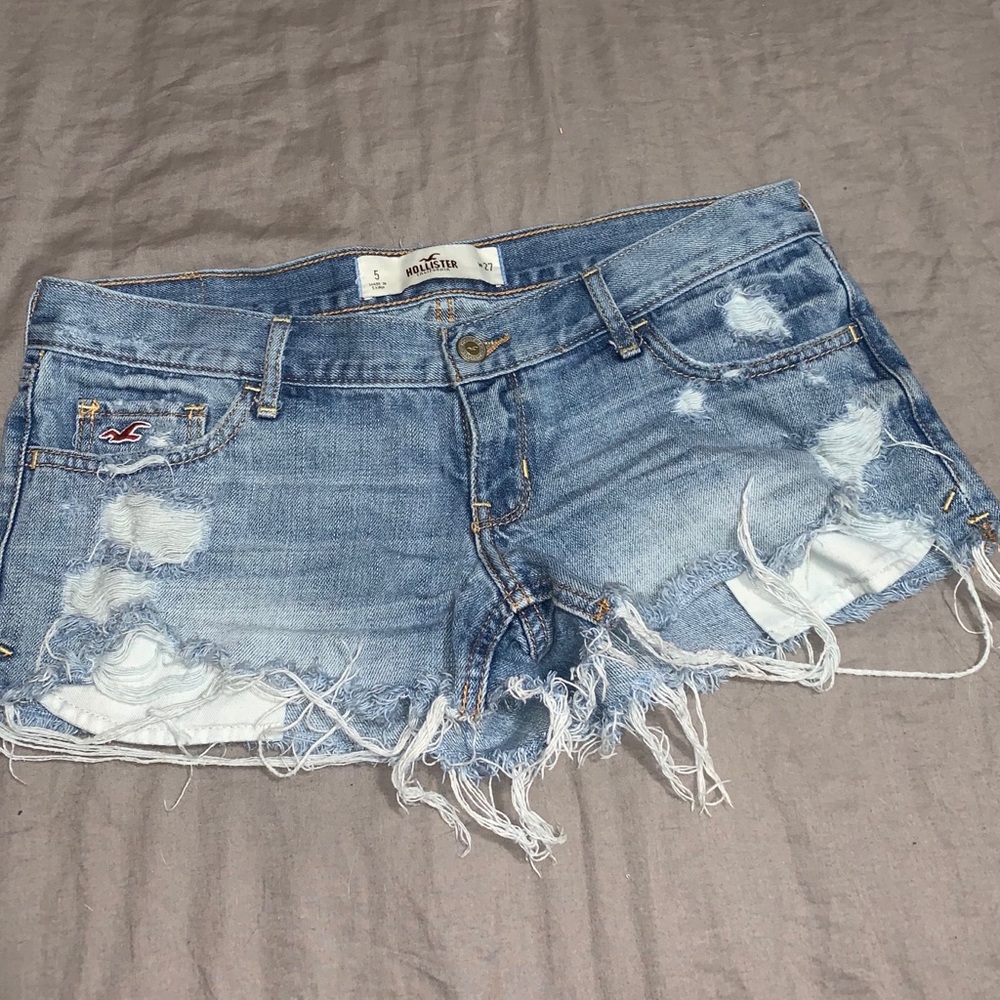 Hollister jean shorts